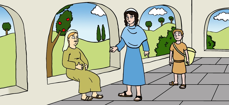 La Visitazione della Vergine Maria a Santa Elisabetta